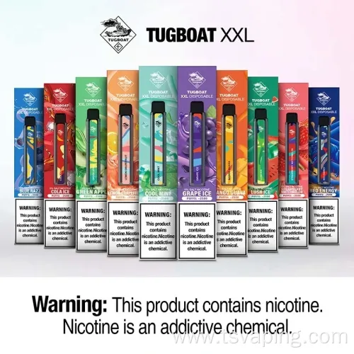 Tugpod XXL 2500 Puffs Hits Tugboat Disposable vape